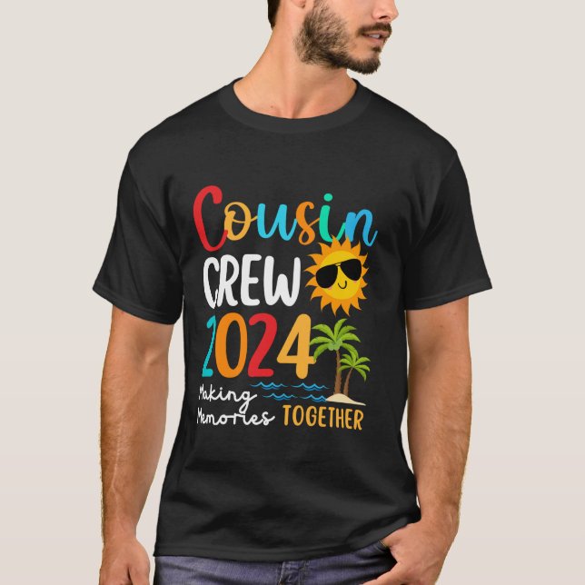 Camiseta Viaje de la familia Summer Vacation Beach 2024 (Anverso)