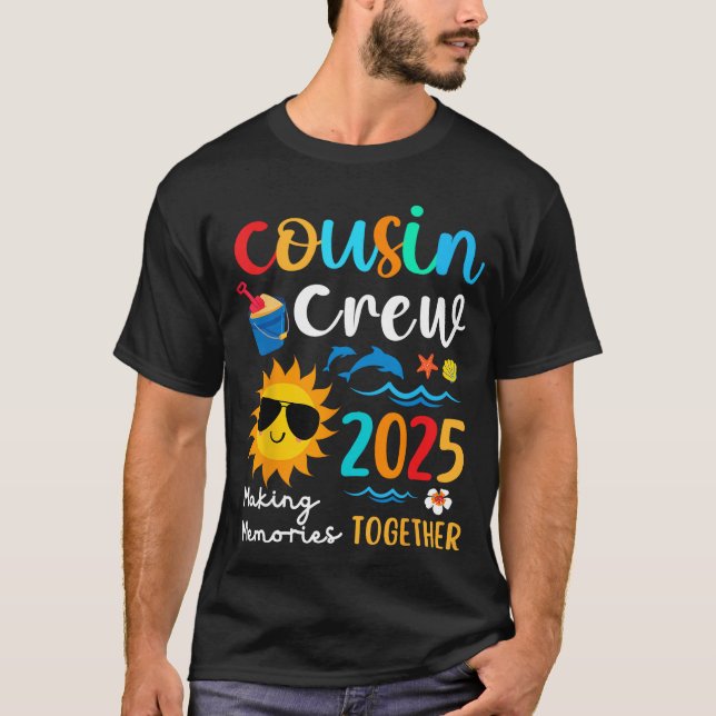 Camiseta Viaje de la familia Summer Vacation Beach 2025 de  (Anverso)