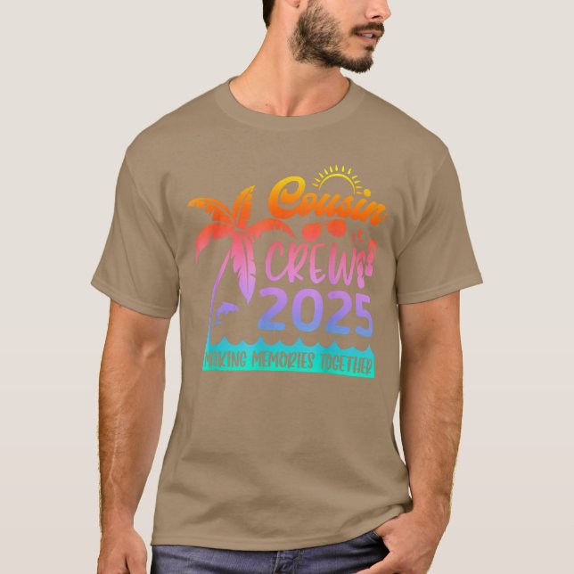 Camiseta Viaje de la familia Summer Vacation Beach 2025 de  (Anverso)