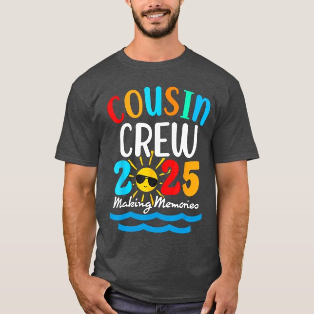 Camiseta Viaje de la familia Summer Vacation Beach 2025 de  (Anverso)