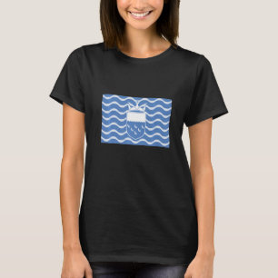 Camiseta Viaje de la herencia de la bandera de Westsussex