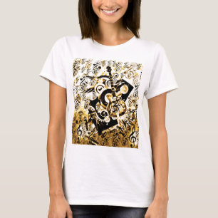 Camiseta Viaje De La Música, Rocks Gold_