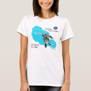 Camiseta Viaje de la tortuga de mar primer