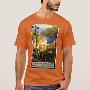 Camiseta Viaje de la Vieja Riviera Portofino Italiana