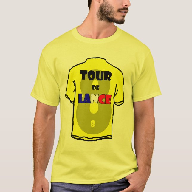 Camiseta Viaje de Lance viaje de Francia del ganador de 8 (Anverso)