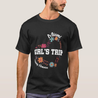 Camiseta Viaje de Miami 2023 para hacer flor de Recuerdos