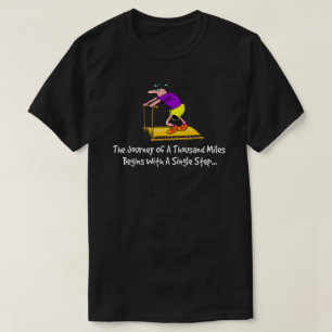 Camiseta Viaje De Mil Millas - Motivación Para Hacer Ejerci