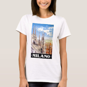 Camiseta Viaje de Milán de Vintage