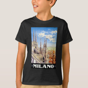 Camiseta Viaje de Milán de Vintage