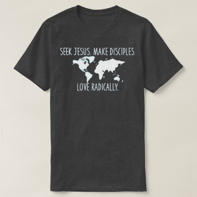 Camiseta Viaje de misión T (Diseño del anverso)