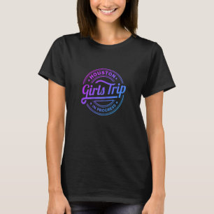 Camiseta Viaje De Mujeres Chicas De Houston En Marcha, Coin