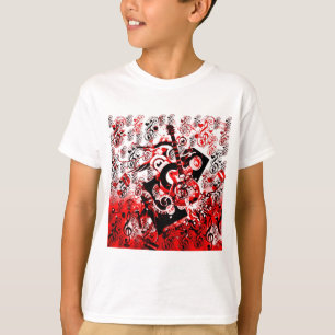 Camiseta Viaje de Música-Rojo_