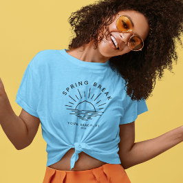 Camiseta Viaje de Novia de verano de vacaciones de primaver