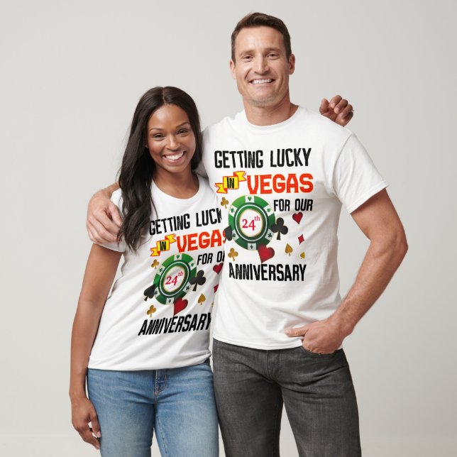 Camiseta Viaje de pareja de Bodas en Las Vegas (Unisexo)
