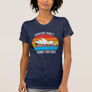 Camiseta Viaje de Personalizado en ópera de Sydney en Austr