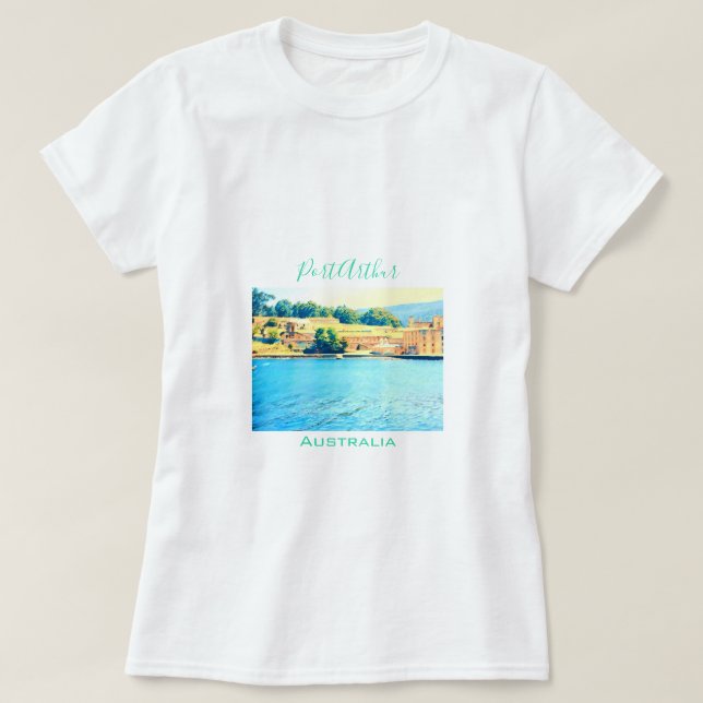 Camiseta Viaje de Port Arthur Tasmania Australia (Diseño del anverso)