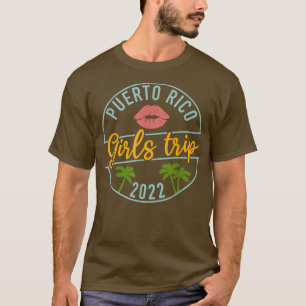 Camiseta Viaje De Puerto Rico Para Vacaciones De Fin De Sem