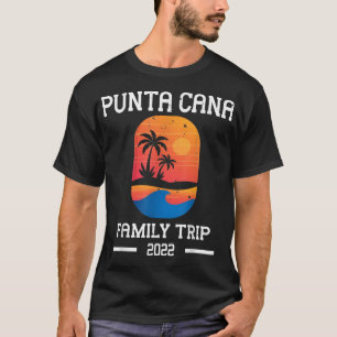 Camiseta Viaje De Punta Cana Family Vacation 2022 A Dominic