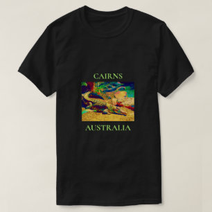 Camiseta Viaje de Queensland Australia del cocodrilo del