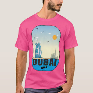 Camiseta Viaje de recuerdo de Ciudad de Dubai En Uae