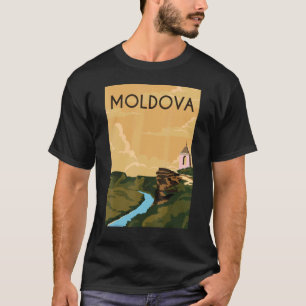 Camiseta Viaje de recuerdo de la vieja Orhei Moldavia
