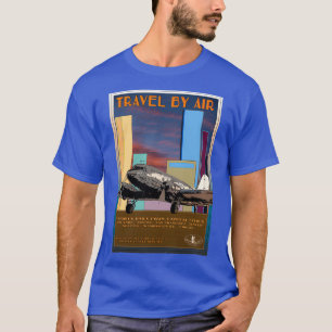 Camiseta Viaje de Retro Airline DC301