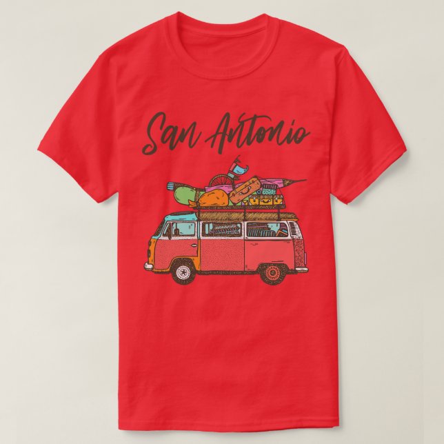 Camiseta Viaje de San Antonio (Diseño del anverso)