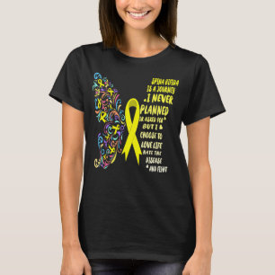 Camiseta viaje de spina bifida lucha de vida