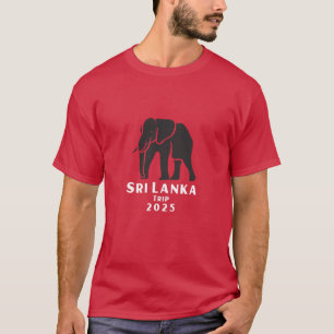 Camiseta Viaje de Sri Lanka 2025