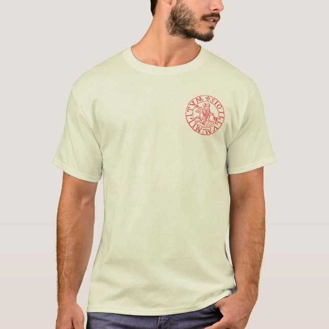 Camiseta Viaje de Templar Oriente Medio de los caballeros (Anverso)