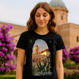Camiseta Viaje de turismo por Palermo Sicilia