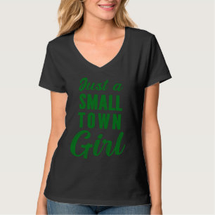 Camiseta Viaje de una chica de un pequeño pueblo