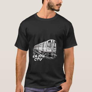 Camiseta Viaje de vacaciones arte en el trasfondo de la ciu