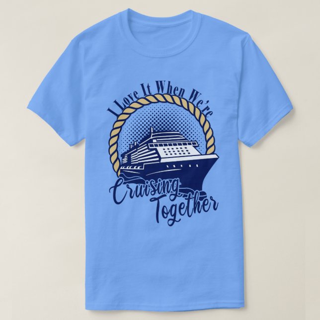 Camiseta Viaje De Vacaciones De Grupo De Cruceros Me Encant (Diseño del anverso)
