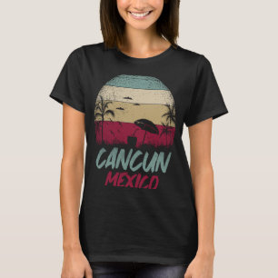 Camiseta Viaje de vacaciones en Cancún México Yucatán 1