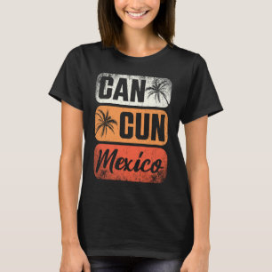 Camiseta Viaje de vacaciones en Cancún México Yucatán 2