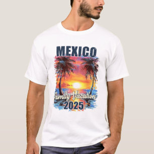 Camiseta Viaje de vacaciones en familia México 2025 Coincid