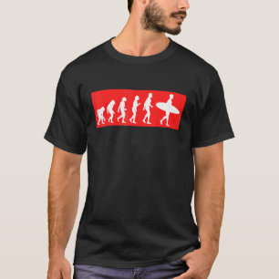 Camiseta Viaje de vacaciones en Surf Evolution Surfer