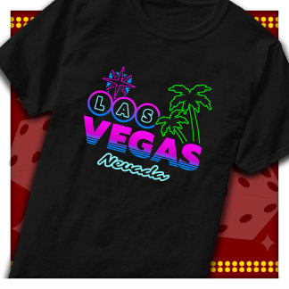 Camiseta Viaje de vacaciones familiares recuerdo Las Vegas 