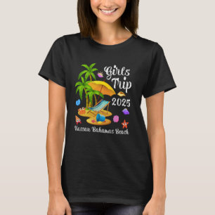 Camiseta Viaje de veraneo de chicas 2025 Nassau Bahamas Bea