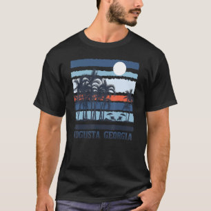 Camiseta Viaje de Verano de Augusta Georgia Playa de los 80