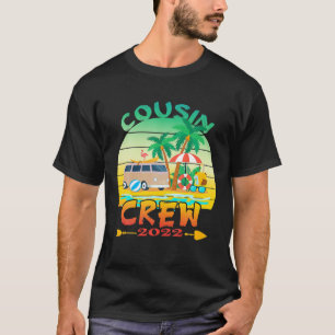 Camiseta Viaje de verano de Cousin Crew Vacation 2022 Beach