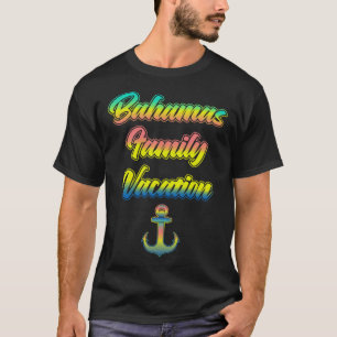 Camiseta Viaje de verano para familias de Bahamas Cruise V