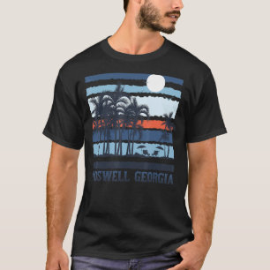 Camiseta Viaje de Verano Roswell Georgia Playa de los 80's