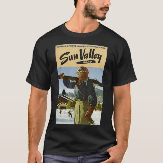 Camiseta Viaje de Vintage Sun Valley Idaho en TShirt