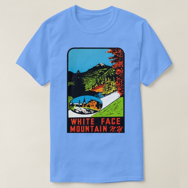 Camiseta Viaje de Whiteface Mountain (Diseño del anverso)