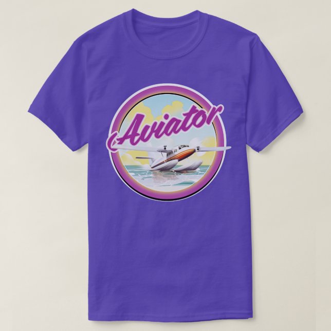 Camiseta Viaje del aviador (Diseño del anverso)