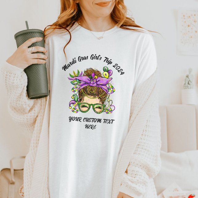 Camiseta Viaje del Chica Mardi Gras 2024 (Subido por el creador)