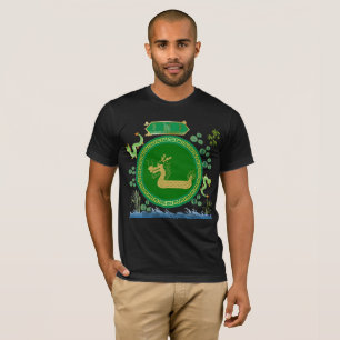 Camiseta viaje del dragón de jade negro