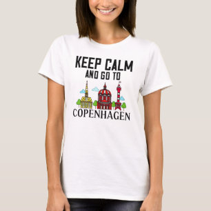 Camiseta Viaje del mapa de líneas aéreas de la ciudad de Di